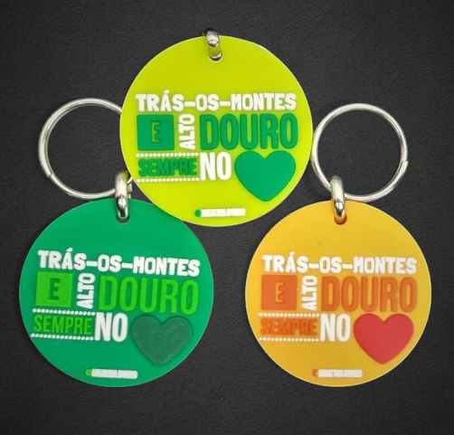 Porta-chaves PVC soft relevo 2D TAD